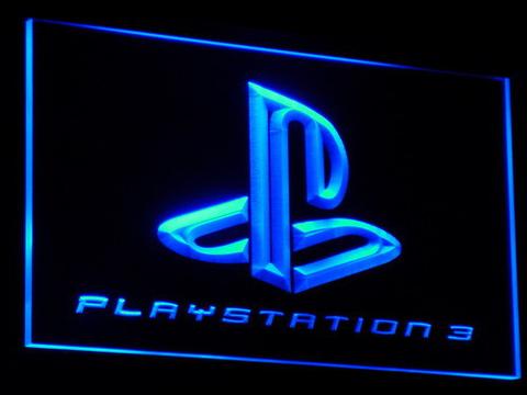 Playstation 3 Game Room Bar Beer LED Neon Sign